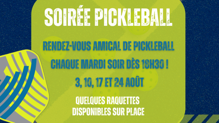 SOIRÉE PICKLEBALL